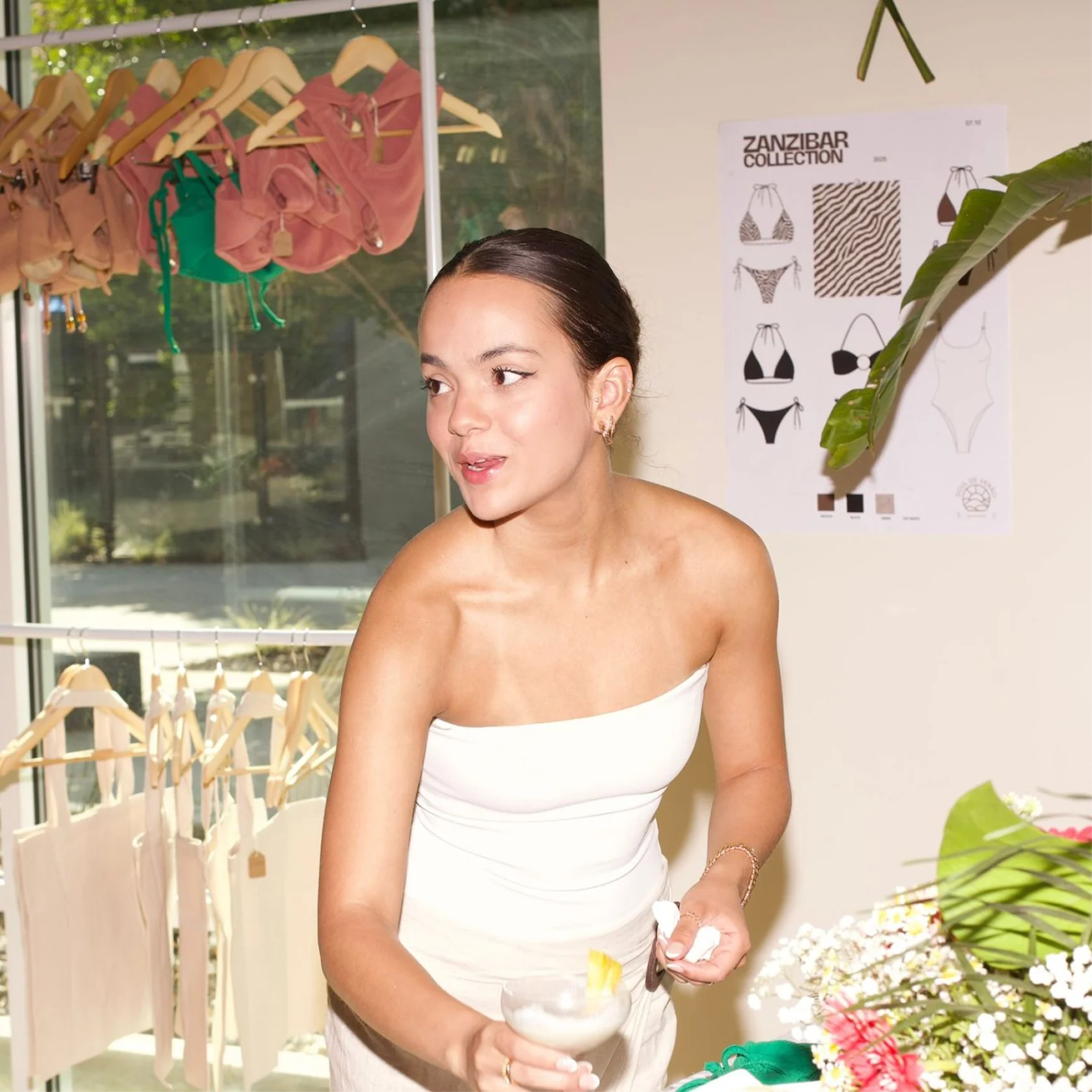 Anna Sofia Soul de Verão founder with Zanzibar collection